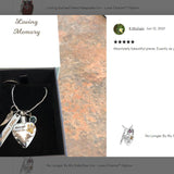 No Longer By My Side Paw Ash Urn - Love Charms™ Option