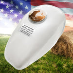 Pearl Motorcycle Gas Tank Large Adult Cremation Urn - Free Plate & Photo Option