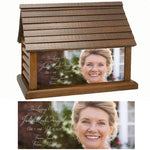 Perfect Memories Photo Log Cabin Adult Cremation Urn - Keep The Memory® Urn 