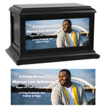 Perfect Memories Photo Wood Adult or Medium Cremation Urn - Keep The Memory® Urn 