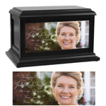 Perfect Memories Photo Wood Adult or Medium Cremation Urn - Keep The Memory® Urn 