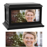 Perfect Memories Photo Wood Adult or Medium Cremation Urn - Keep The Memory® Urn 