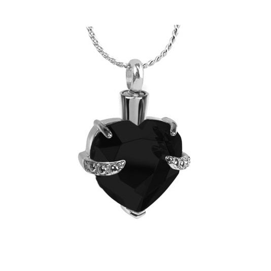 Mourning Heart Ash Urn - Love Charms™ Option