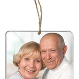 Memorial Photo Ornament - 2 Lines of Personalization