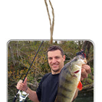Memorial Photo Ornament - 2 Lines of Personalization