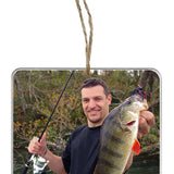 Memorial Photo Ornament - 2 Lines of Personalization