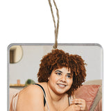 Memorial Photo Ornament - 2 Lines of Personalization