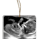 Memorial Photo Ornament - 2 Lines of Personalization