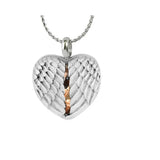 Pet Color Photo Wings Heart Locket Ur - Cat or Dog - Love Charms® Option