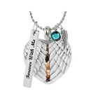 Pet Color Photo Wings Heart Locket Ur - Cat or Dog - Love Charms® Option