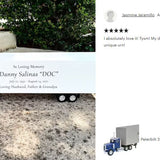 Trailer Cremation Urn & Peterbilt 379 Blue Truck Décor