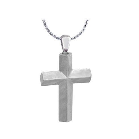 Pewter Cross Pendant Urn