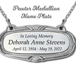 Blue Angel of Protection Cremation Urn - Tribute Wreath™ - Pro Sand Carved Engraving