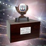 Photo Baseball Mitt Adult or Youth Cremation Urn - Free Engraved Pewter Plate
