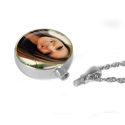 Color Photo Pendant Round Urn