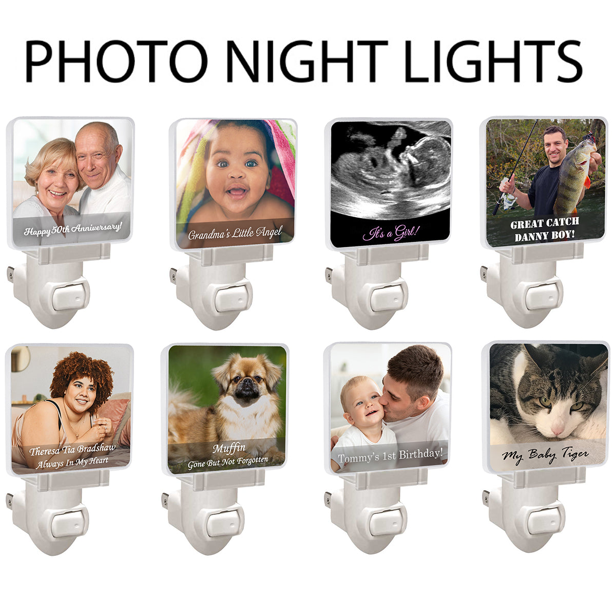 Personalized Photo Night Light - Photo & Imprinting
