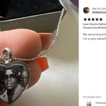 Color Photo Pendant Heart Jewelry Urn - Love Charms® Option 