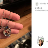 Color Photo Pendant Heart Jewelry Urn - Love Charms® Option 