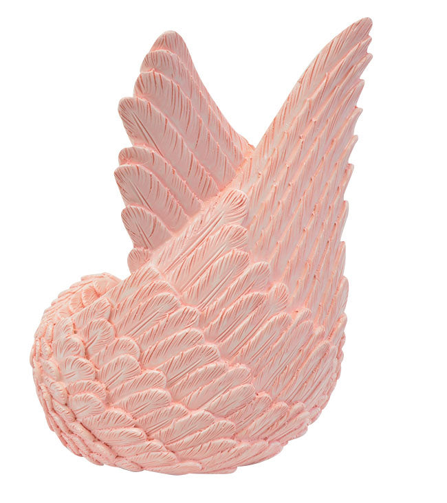 Pink Angel Wings Keepsake Urn