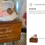 Child Girl Protective Angel Wings Urn
