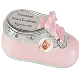 Pink Bootie Photo Baby Urn