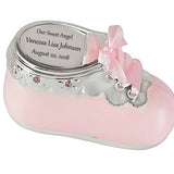 Pink Bootie Photo Baby Urn