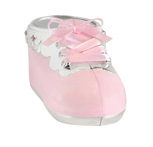 Pink Bootie Photo Baby Urn