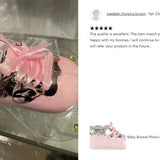 Pink Bootie Photo Baby Urn