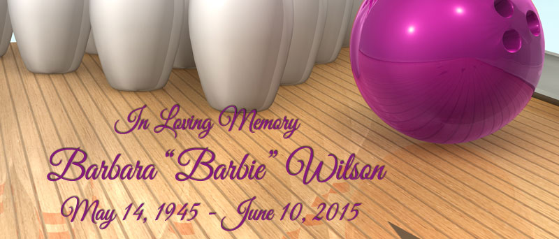 Pink Bowling Ball Memorial Keychain Urn