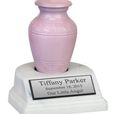 Pink Brass Preemie Urn