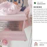 Toddler Pink Baby Column Urn - Free Engraving