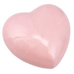 Pink Swirl Engraved Heart Keepsake Urn - Stand Option