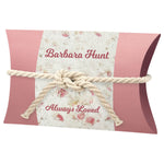 Pink Petals Peaceful Pillow® Water Burial Cremation Urn - Biodegradable Water Burial At Sea Urn