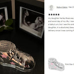 Pink Bootie Baby Urn 