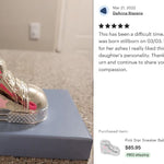 Pink Bootie Baby Urn 
