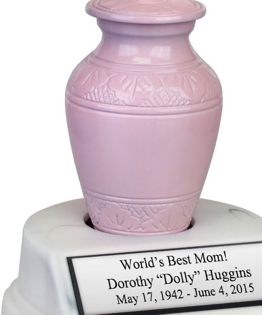 Pink World's Best Keepsake Urn