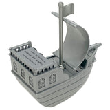 Pirate Pewter Infant Urn - Baby Pewter Urn For Ashes