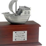 Pirate Ship Child Cremation Urn