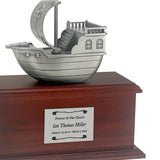 Pirate Ship Child Cremation Urn