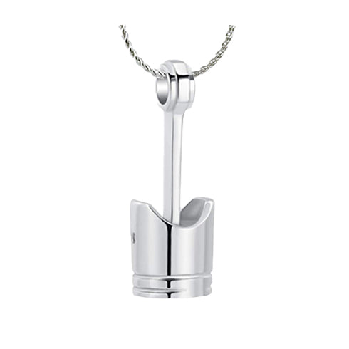 Piston Ash Pendant Urn - Love Charms™ Option
