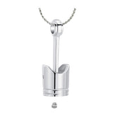 Piston Ash Pendant Urn - Love Charms™ Option