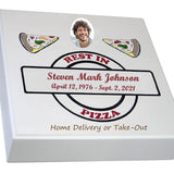 Pizza Box Cremation Urn 