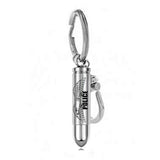 POLICE Bullet Eagle Keychain Urn