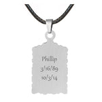 Portrait Stainless Photo Jewelry Pendant - Love Charms Options