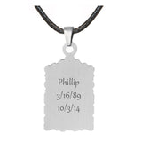 Portrait Stainless Photo Jewelry Pendant - Love Charms Options