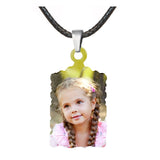 Portrait Stainless Photo Jewelry Pendant - Love Charms Options