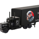 Trailer Cremation Urn & POW MIA Peterbilt 379 Truck Décor 