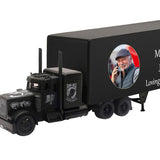 Trailer Cremation Urn & POW MIA Peterbilt 379 Truck Décor 