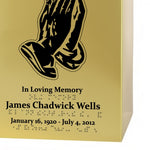 Prayers of Love Braille Urn