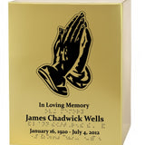 Prayers of Love Braille Urn